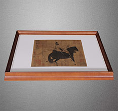 尉氏书画装裱配框服务案例